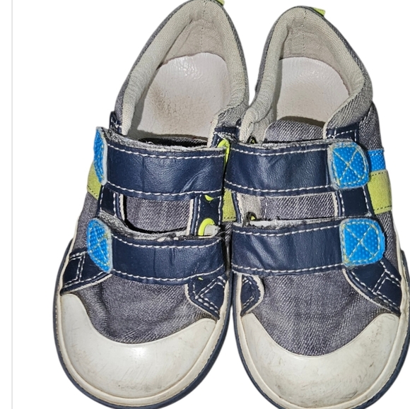 See Kai Run Stylish Kids' Blue and Green Shoes - Picture 5 of 7